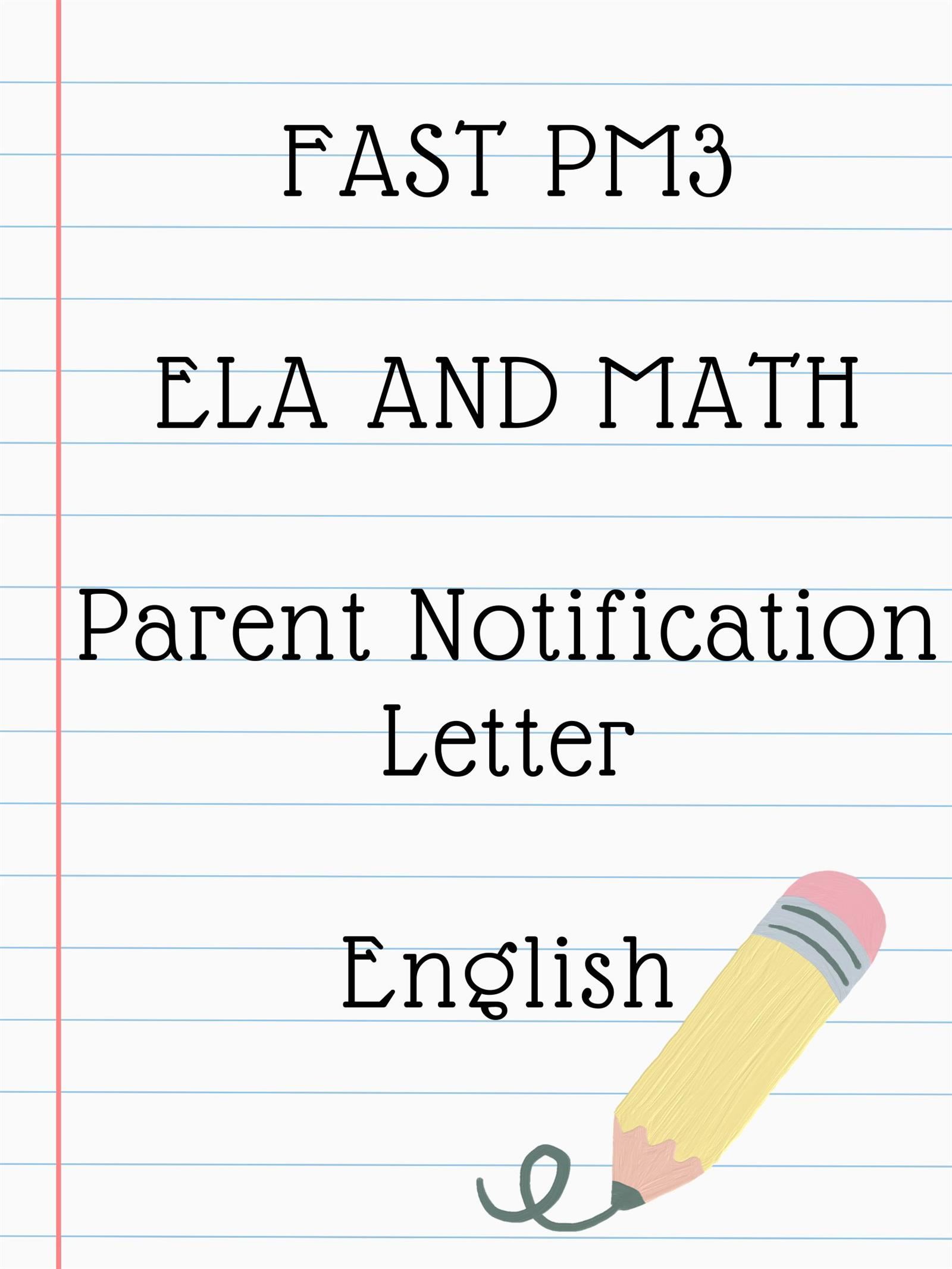  FAST PM3 ELA & MATH 